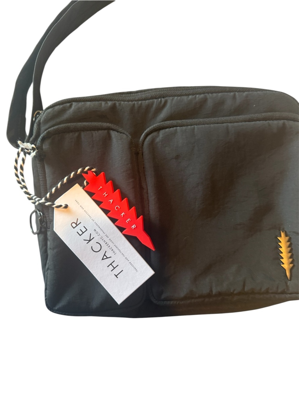 THACKER Cloud Organizer Travel Sling Bag - Black - Picture 6 of 9